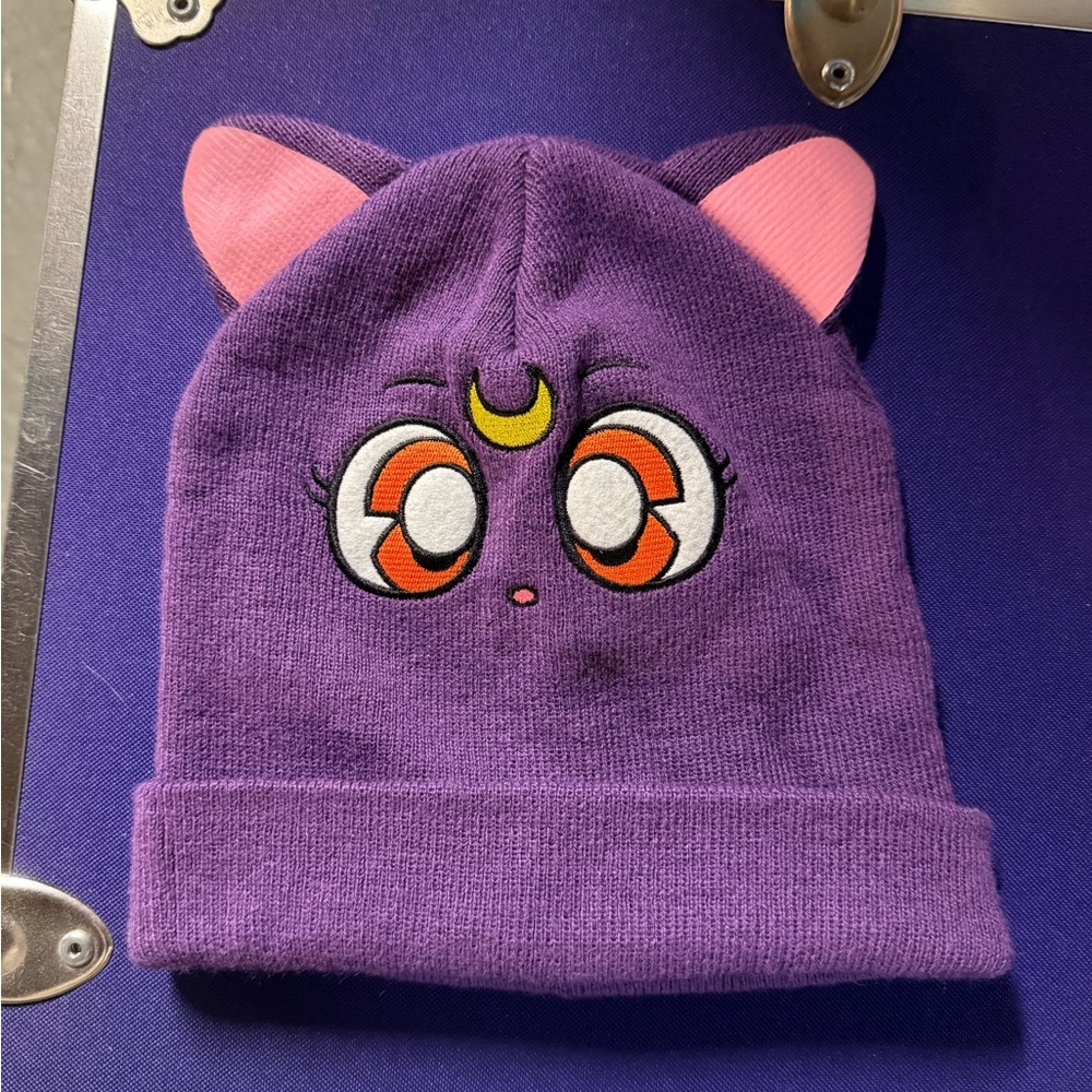 Hot topic sailor moon Luna cat hat